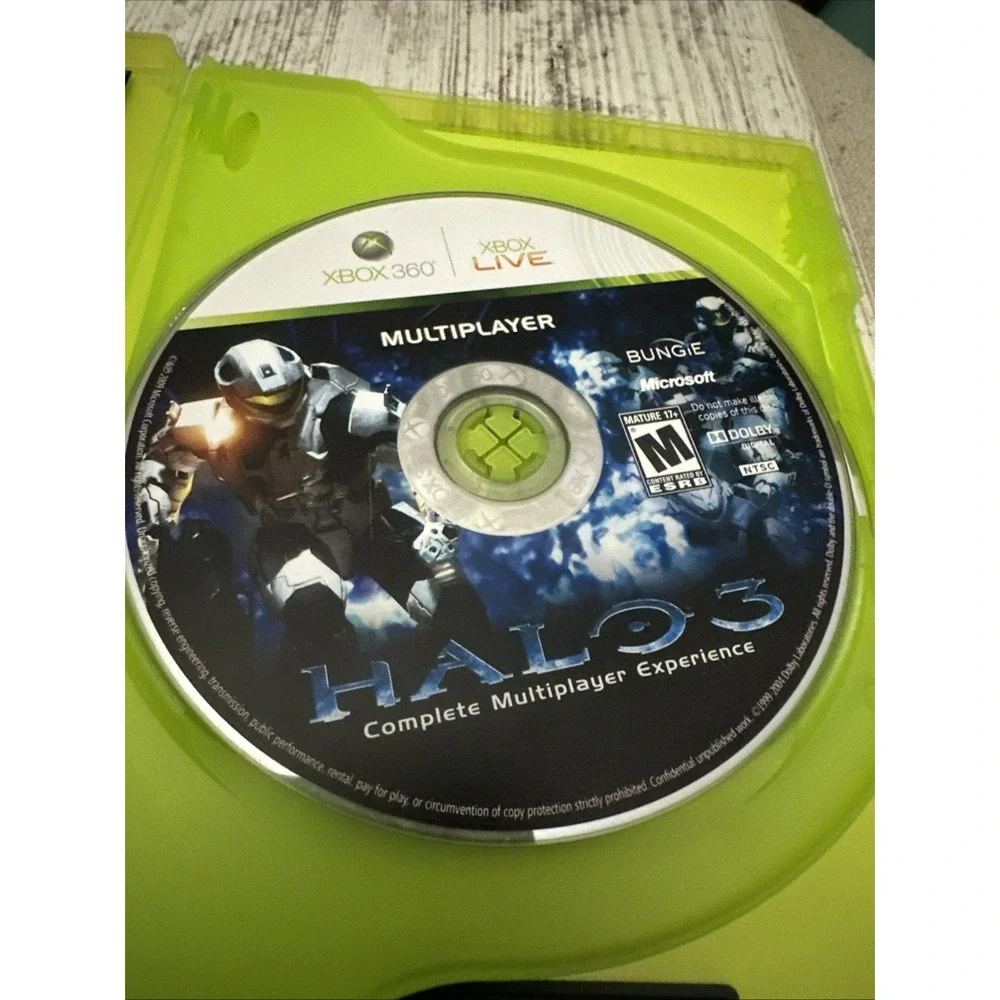 Xbox 360 Halo 3 ODST +Manual 2-Disc Set Xbox Live 2009 Used